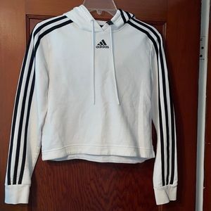 Adidas white XS hoodie